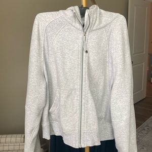 Scuba Oversized Full-Zip Hoodie